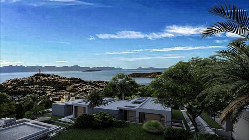 Luksusowa willa z basenem i widokiem na wyspę dom Geriş Mahallesi, Geriş Mahallesi, Bodrum, Muğla