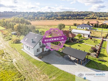 Nowoczesny dom 146 m² z ogrodem, gotowy do wprowadzenia dom Kossowa