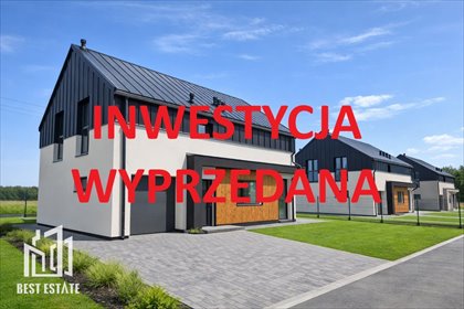 Nowoczesny dom 142 m2 z garażem, 4 sypialniami i dużą kuchnią dom Solniczki