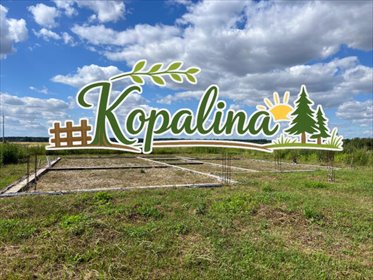 Działka z rozpoczętą budową domu, garażem, media - zapraszam działka Kopalina, Opolska