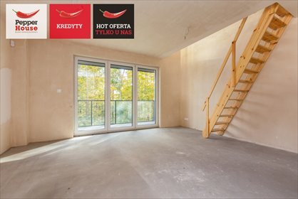 Nowoczesne dwupoziomowe 84 m² z dużym balkonem i prywatnością mieszkanie Gdańsk, Ujeścisko, Kozacza Góra
