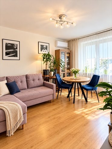 Mieszkanie 42,6 m² z balkonem i klimatyzacją polecam mieszkanie Warszawa, Mokotów, Dolny Mokotów