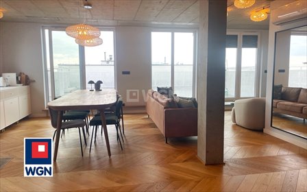 Nowoczesny loft z dużym tarasem i pełnym wyposażeniem mieszkanie Wieluń, Sadowa