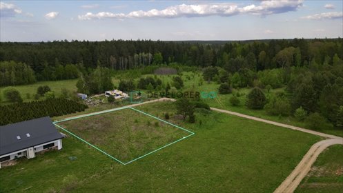 Działka budowlana 1500 m² z warunkami zabudowy, las i jezioro działka Ciasne, Jaworowa