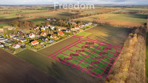 działka na sprzedaż 830m2 działka Cedry Wielkie, Bolesława Prusa