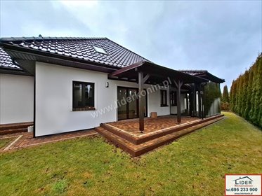 Przestronny dom z SPA, 185 m², garaż, ogród, Krzymów dom Brzeźno
