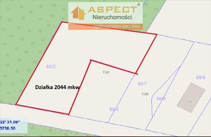 działka na sprzedaż 2044m2 działka Niedrzew