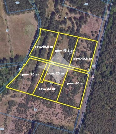 działka na sprzedaż 4080m2 działka Bronowiec