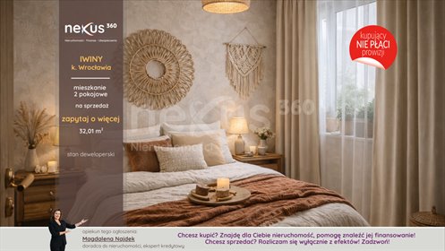 mieszkanie na sprzedaż 32m2 mieszkanie Iwiny, Brochowska