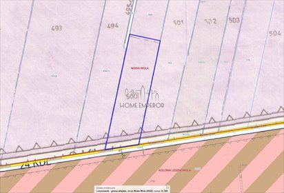 działka na sprzedaż 4551m2 działka Nowa Wola, Cukiernicza
