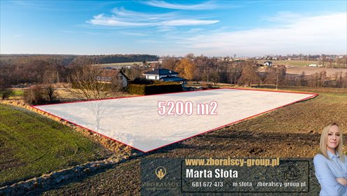 działka na sprzedaż 5200m2 działka Mikołów, Mokre, Sosnowa