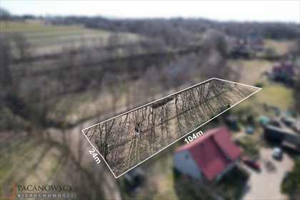 działka na sprzedaż 2500m2 działka Brzoskwinia