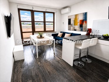 Na wynajem przestronny 85 m² apartament z balkonem i garażem mieszkanie Bydgoszcz, Centrum