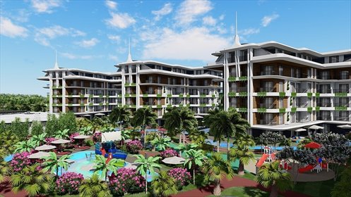 Luksusowe 3-pokojowe apartamenty z pełnym wyposażeniem mieszkanie Oba, Oba, Alanya, Antalya