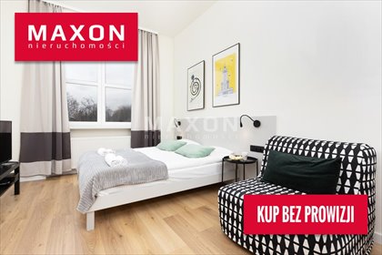 Studio 23 m² przy Łazienkach Królewskich - polecam! mieszkanie Warszawa, Mokotów, ul. Jurija Gagarina