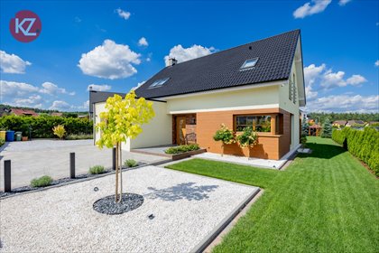 Sprzedam nowoczesny dom 153 m² z garażem w Zawadzie dom Zawada, Słonecznikowa