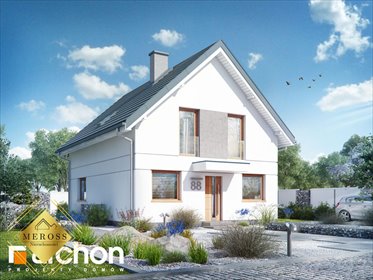 Dom wolnostojący w stanie surowym zamkniętym, 172 m2, działka 1412 m2 dom Częstochowa, Dźbów