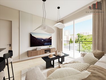 Mieszkanie 36,28 m² z dużym balkonem 8,8 m² - polecam! mieszkanie Lublin, Sławin