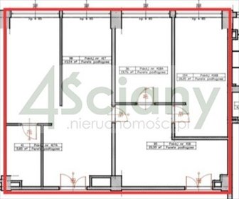Nowoczesny lokal 101 m² z ochroną i parkingiem - polecam! lokal użytkowy Warszawa, Mokotów