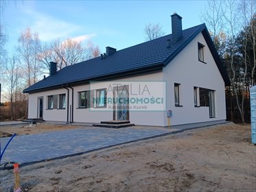 Nowoczesny bliźniak 120m2 z ogrzewaniem podłogowym dom Osowiec