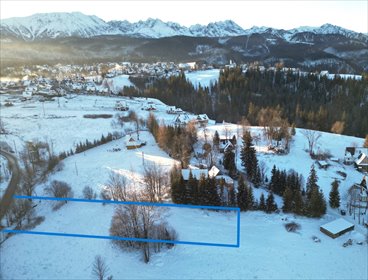 działka na sprzedaż 2720m2 działka Zakopane, Zakopane, Hrube