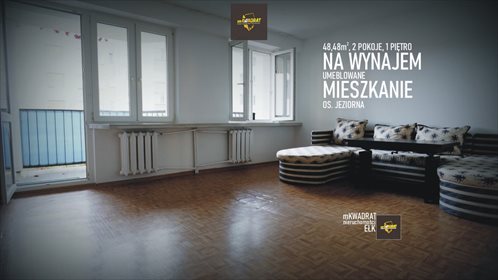 mieszkanie na wynajem 48m2 mieszkanie Ełk, Osiedle Jeziorna
