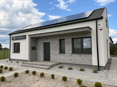 Na sprzedaż nowoczesny dom parterowy 80 m² z poddaszem w Czerwonaku dom Czerwonak