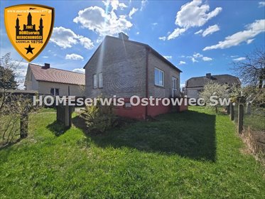 Dom parterowy z potencjałem, 65 m2, działka 469 m2 dom Ostrowiec Świętokrzyski, Gutwin