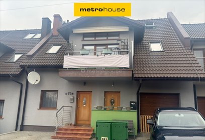 Nowoczesny dom szeregowy 130 m² na zamkniętym osiedlu dom Będzin, Warpie, Krakowska