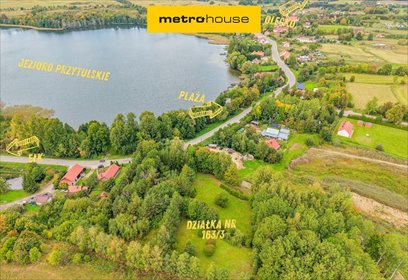 Działka 3032 m² w Gąskach - widok na jezioro i warunki zabudowy działka Gąski