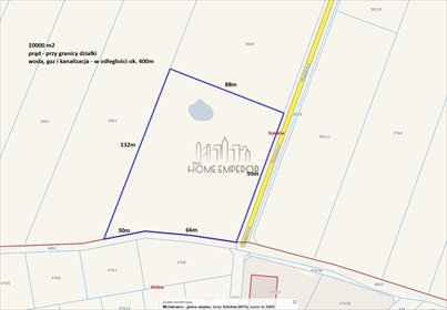 działka na sprzedaż 10000m2 działka Sokołów, Rodzinna