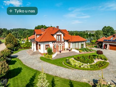 Luksusowa rezydencja z prywatnym stawem i garażem dom Warkały, Poziomkowa