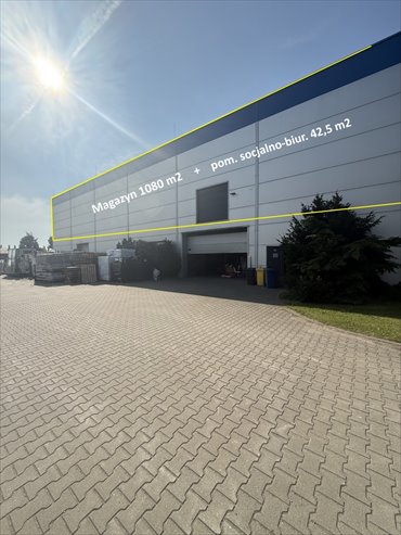 Magazyn 1122 m² z biurem, Skałowo - polecam magazyn Skałowo