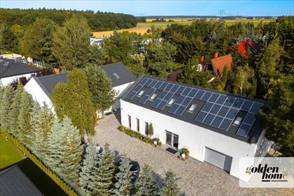 Dom z biurem, energooszczędny, 585 m², Sierosław dom Sierosław, Prosta