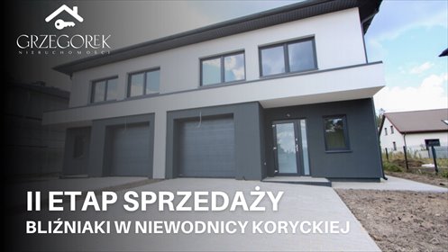 Dom bliźniak 138 m² z ogrzewaniem podłogowym polecam! dom Niewodnica Korycka, Piaskowa