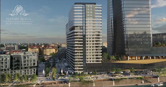 Polecam nowoczesny 2-pokojowy apartament 36,6 m² z loggią w prestiżowym budynku mieszkanie Wrocław, Stare Miasto, Szczepin