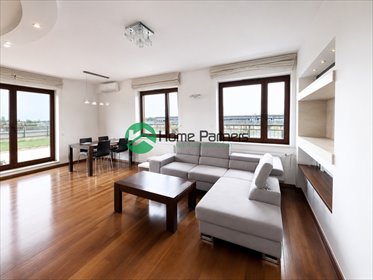 Apartament 113 m² z tarasem 80 m² i klimatyzacją mieszkanie Warszawa, Wilanów