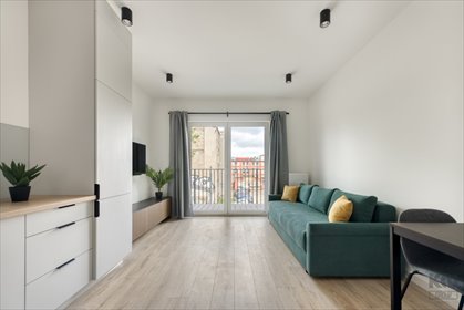 Przytulne studio z balkonem, pełne wyposażenie, świetna lokalizacja mieszkanie Łódź, Śródmieście, Pomorska