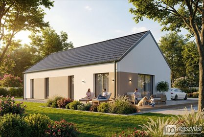 Zapraszam do obejrzenia nowoczesnego domu prefabrykowanego 100 m² z działką dom Zagórze, Pod miastem