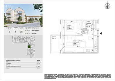 mieszkanie na sprzedaż 35m2 mieszkanie Osielsko, Aleja Adama Mickiewicza