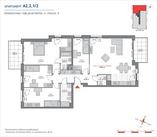 mieszkanie na sprzedaż 128m2 mieszkanie Gdańsk, Oliwa, Artura Grottgera