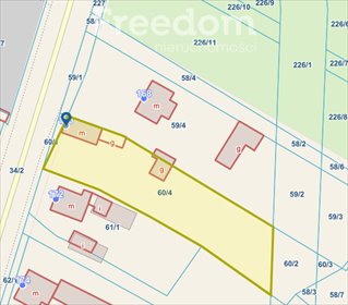 działka na sprzedaż 1634m2 działka Bełchatów, Wojska Polskiego