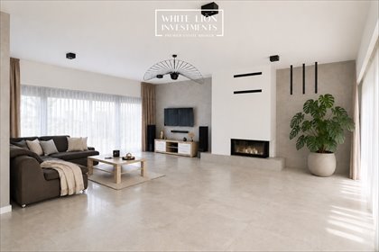 Nowoczesny dom z basenem i fotowoltaiką 244 m². dom Piaseczno, Chyliczki, Alpejska