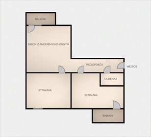 mieszkanie na sprzedaż 53m2 mieszkanie Łańcut, Józefa Piłsudskiego