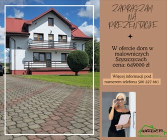 Dom 171 m² z garażem i dużą działką w Szyszczycach zapraszam dom Chmielnik