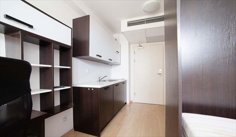 Wynajmę nowoczesny mikroapartament 14 m² w centrum Wrocławia mieszkanie Wrocław, Śródmieście, Wybrzeże Ludwika Pasteura 18