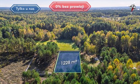 działka na sprzedaż 1228m2 działka Żarki, Jagodowa