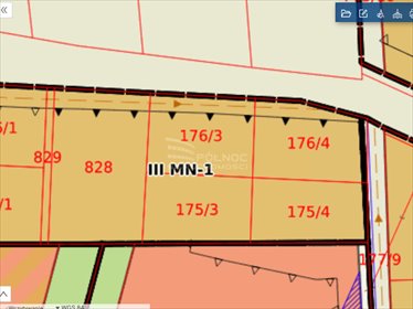 działka na sprzedaż 1097m2 działka Stawiguda, Piaskowa