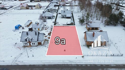 działka na sprzedaż 930m2 działka Sokołów Małopolski