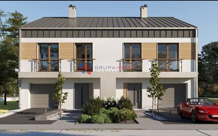 Na sprzedaż nowoczesny bliźniak 160 m² z dużym strychem dom Dawidy Bankowe